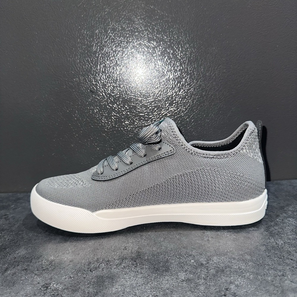 Vessi Weekend Sneaker Womens Size 8 Waterproof Shoes Concrete Grey Mens 7 EUC - Picture 3 of 12